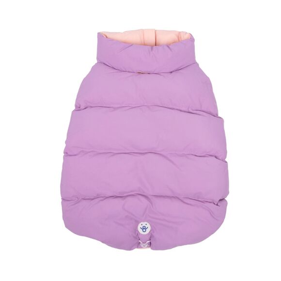 Other - Purple Dog Puffer Jacket Oodles Quilted Bubble Hem Small